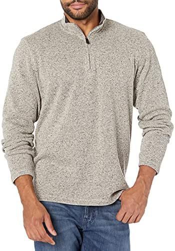 Men's Half Zipper Pullover Sweater