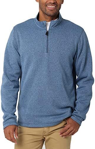 Men's Half Zipper Pullover Sweater