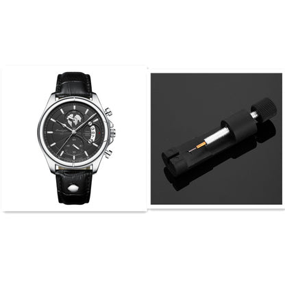 Multifunctional Luminous Men's Waterproof Quartz Watch