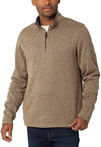 Men's Half Zipper Pullover Sweater