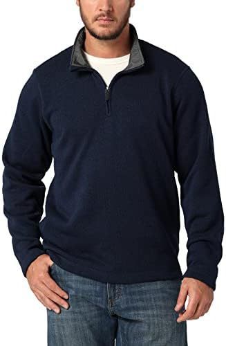 Men's Half Zipper Pullover Sweater